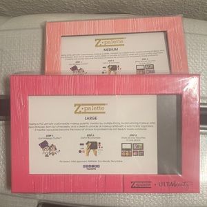 [BrandNew] 2 customizable Z-palette (ULTA edition, Medium and Large)